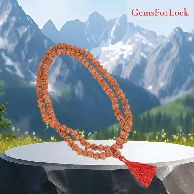 10 Mukhi Indonesian Rudraksha Mala