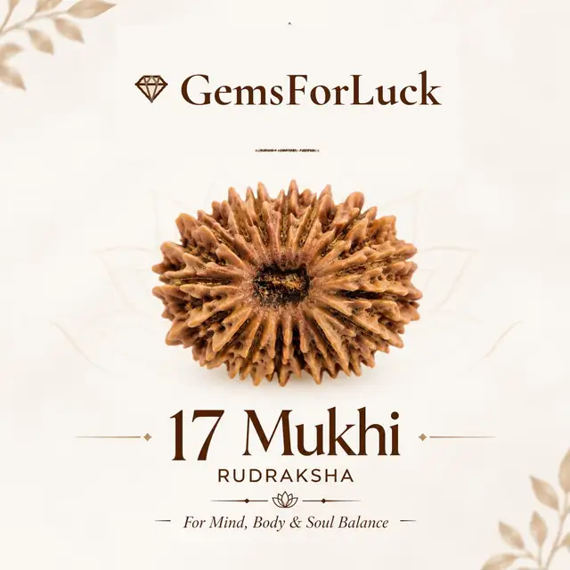 17 Faced Natural Nepali Rudraksha Beads