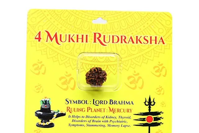 4 face / Mukhi Nepali Rudraksha – image 4