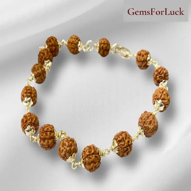 5 Mukhi Pure Silver Bracelet – image 4