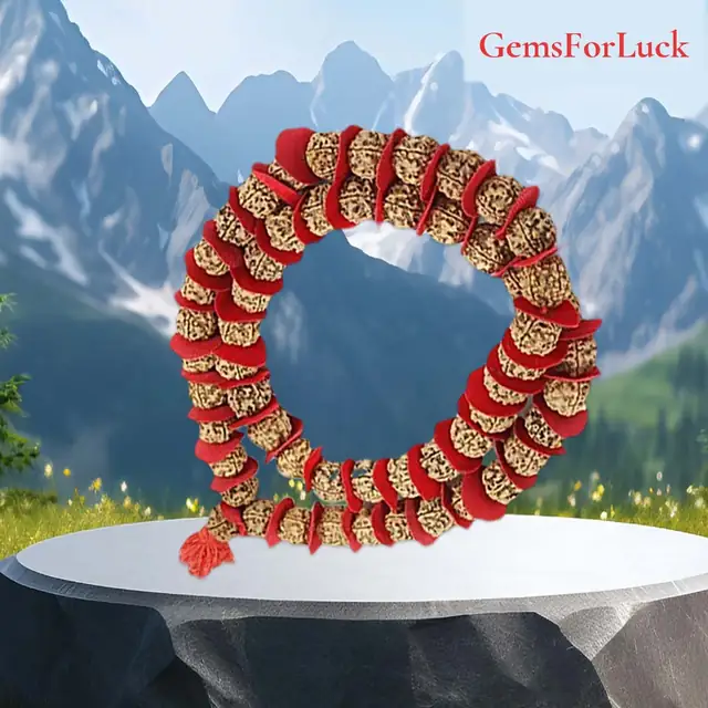 5 mukhi rudraksha kantha