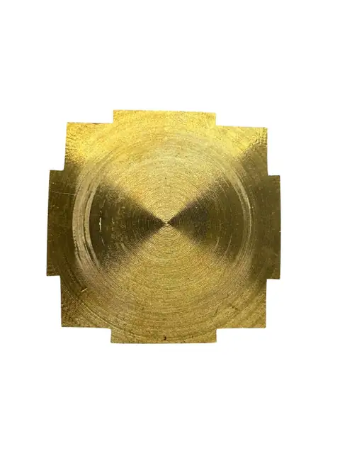 Brass meru Shree Yantra. 3D Maha Meru Shri Yantra for Pooja, Vastu & Prosperity – image 5
