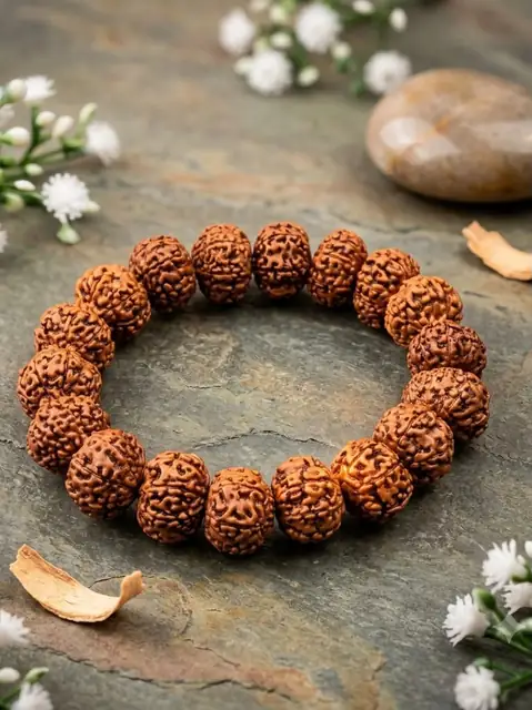 GemsForLuck 7 Mukhi Rudraksha Bracelet – image 7