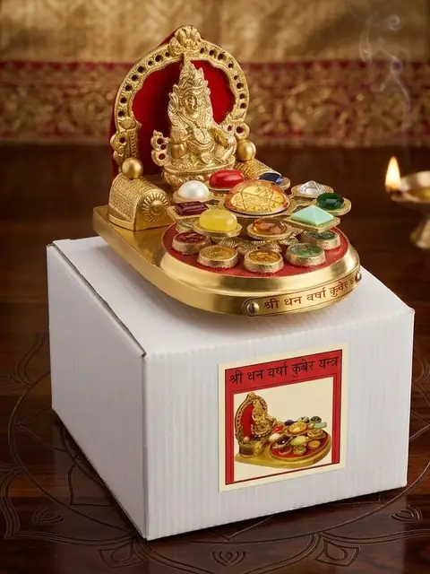 Original Shree Dhan Varsha Kuber Yantra for Wealth – Shree Lakshmi Kuber Dhan Varsha Yantra – image 3
