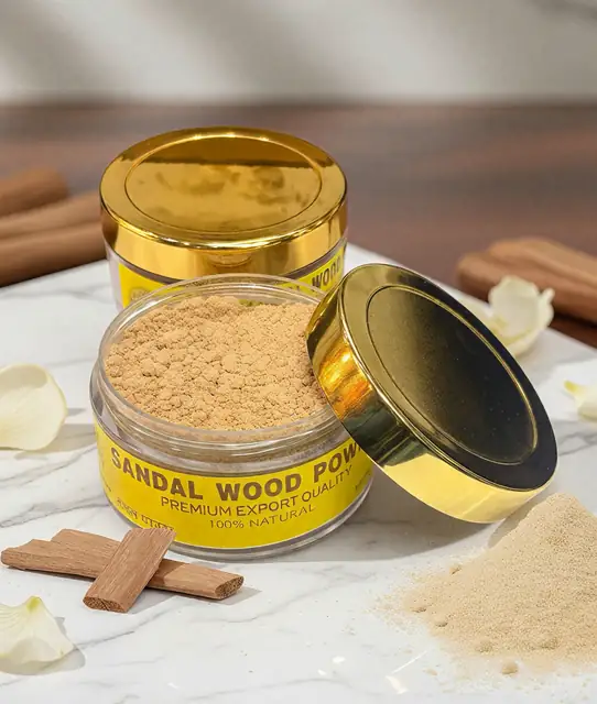 Pure Sandalwood Powder Combo (Pack of 2) – Red Sandalwood & White Sandalwood – image 3