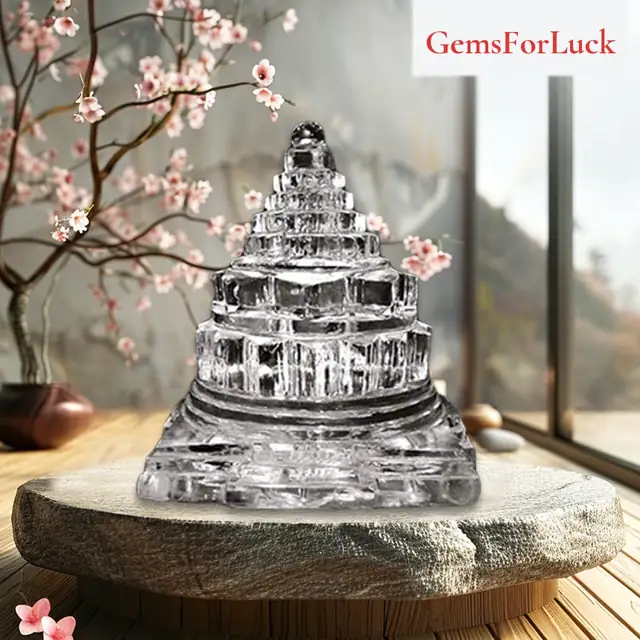 Shree Meru Laxmi Yantra Sphatik 100-150gm