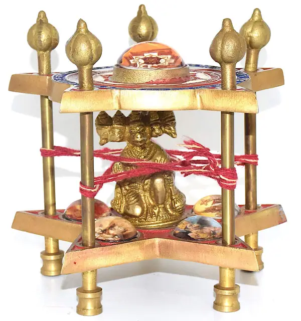 Sri Panchmukhi Hanuman Yantra Chowki – image 2
